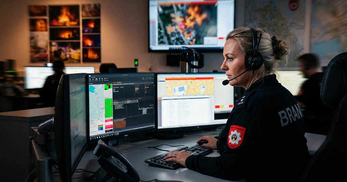 Operator på 110 sentralen